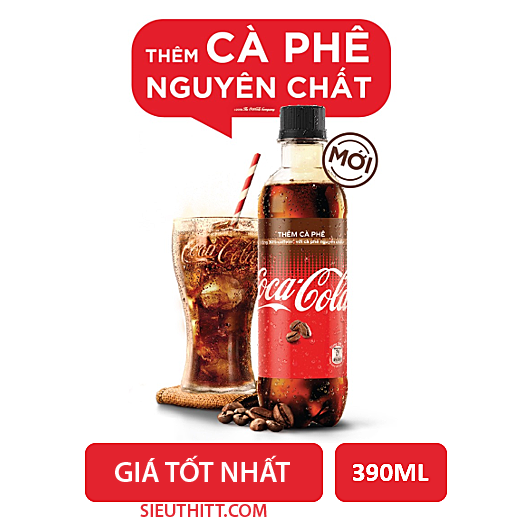Coca-Cola Vị Cà Phê 390ml